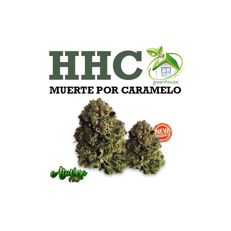 Cogollo de flor aromática 30% HHC - Muerte por Caramelo (30% HHC) [Mínimo 2 g.]