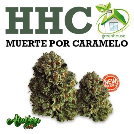 Cogollo de flor aromática HHC - Muerte por Caramelo (30% HHC) [Mínimo 2 g.]