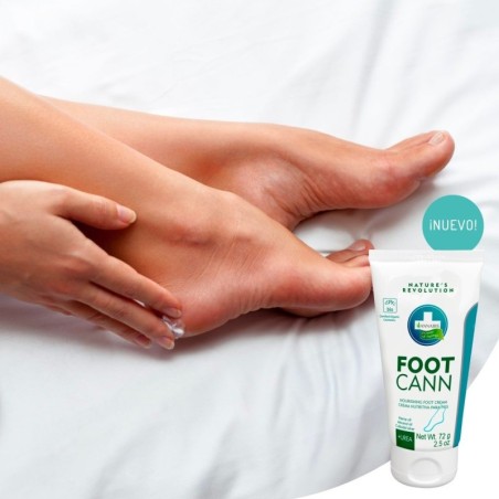 Footcann - Crema Nutritiva para pies con Cáñamo - 75 ml.