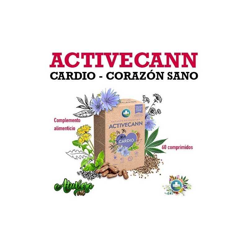 Activecann Cardio - Salud cardiovascular - 60 comprimidos Activecann Cardio - Salud cardiovascular - 60 comprimidos