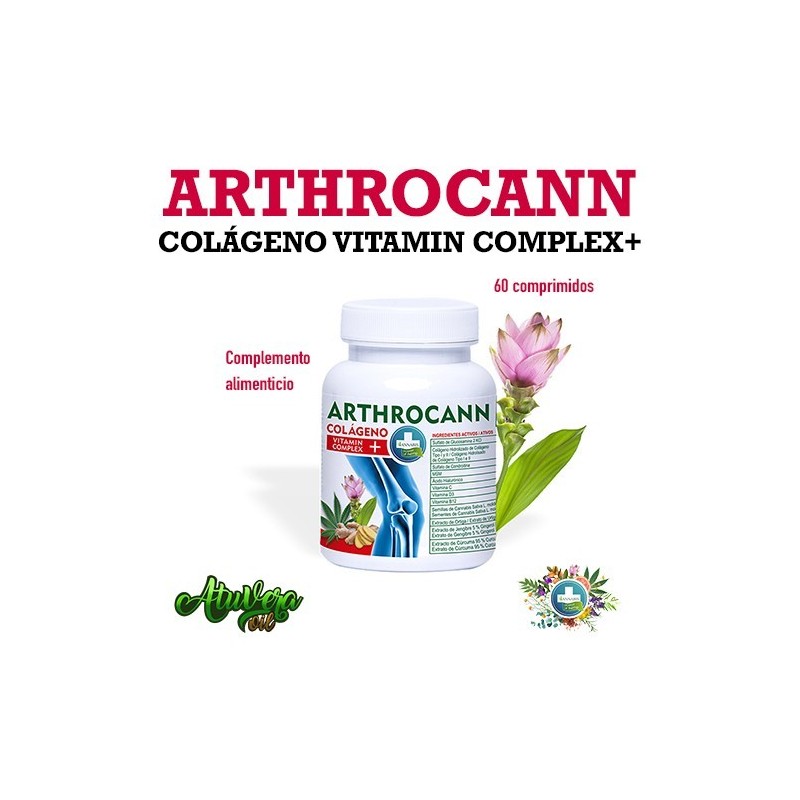 Arthrocann - Colágeno/Ácido hialurónico - 60 comprimidos Arthrocann - Colágeno/Ácido hialurónico - 60 comprimidos