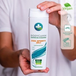 Annabis Bodycann Feel Sporty - Champú y gel - 250 ml