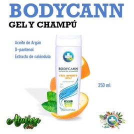 Annabis Bodycann Feel Sporty - Champú y gel - 250 ml
