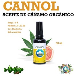 Cannol - Aceite de Cannabis Orgánico Multiusos - 50 ml.