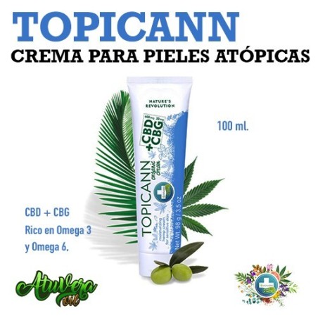 Topican - Crema pieles atópicas y psoriasis - 100 ml.