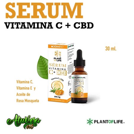 Serum Vitamina C y CBD - Piel luminosa y Revitalizante - 30 ml
