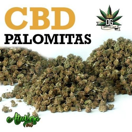 Pequeños Cogollos de flor aromática CBD - Palomitas (Indoor Quality)