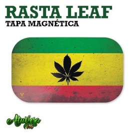 Tapa Magnética para bandeja mediana - Rasta Leaf