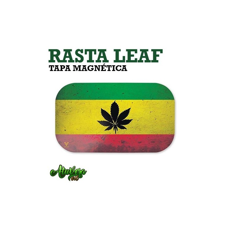 Tapa Magnética para bandeja mediana - Rasta Leaf Tapa Magnética para bandeja mediana - Rasta Leaf