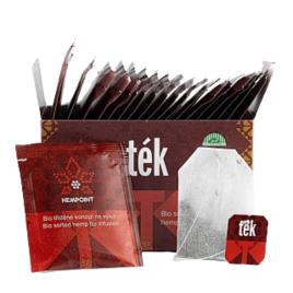 Ték - Biocáñamo Orgánico para Infusión - 20 Bolsitas