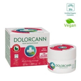 Dolorcann - Bio Bálsamo Orgánico de Cáñamo para Alivio y Masaje - 50 ml.