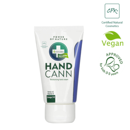 Handcann Q10 - Crema Regeneradora de Manos con Extracto de Cáñamo - 75 ml.