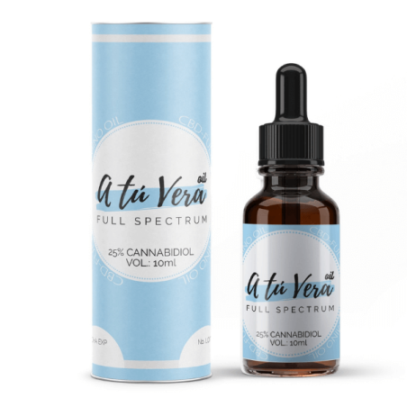 A tu Vera oil - Aceite de CBD Full Spectrum - 25% CBD - 10 ml.