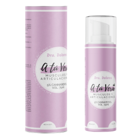 A tu Vera oil - Doctora Dolores - Gel para Músculos y Articulaciones con 5% de CBD - 75ml
