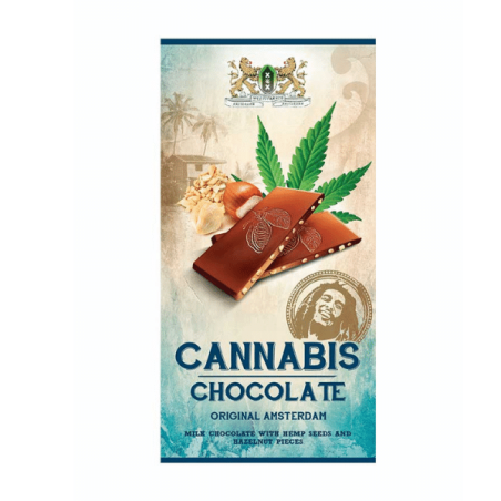 Chocolate con Leche de Cáñamo Bob Marley 80gr