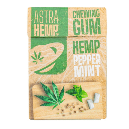 Chicles de Cannabis sabor Menta sin Azúcar 17uds