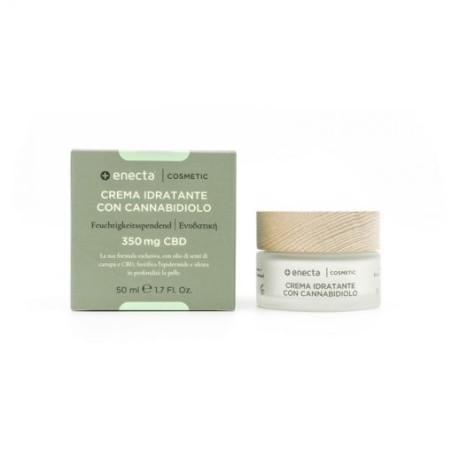 Enecta - Crema facial hidratante con CBD - 50 ml. - 350 mg de CBD