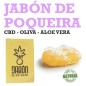 Jabón Sólido con CBD, Aloe Vera, Oliva y Coco Jabón Sólido con CBD, Aloe Vera, Oliva y Coco