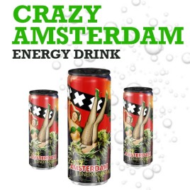 Compra Bebida energética Crazy Amsterdam 250ml al mejor precio ✅