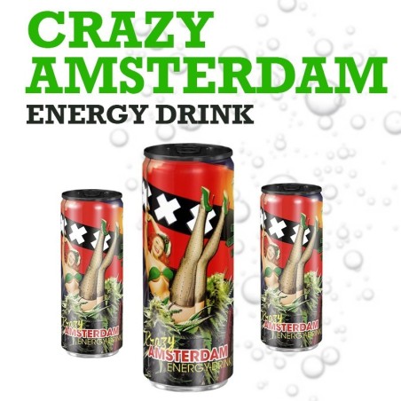 Compra Bebida energética Crazy Amsterdam 250ml al mejor precio ✅
