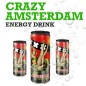 Bebida energética Crazy Amsterdam 250ml Bebida energética Crazy Amsterdam 250ml