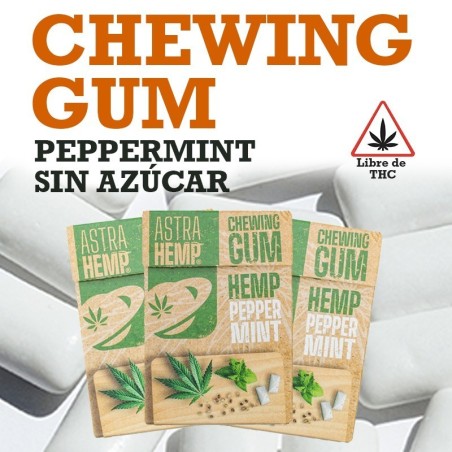 Compra Chicles de Cannabis sabor Menta sin Azúcar al mejor precio ✅