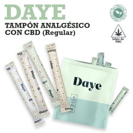 Daye - Tampón analgésico con CBD (Regular)