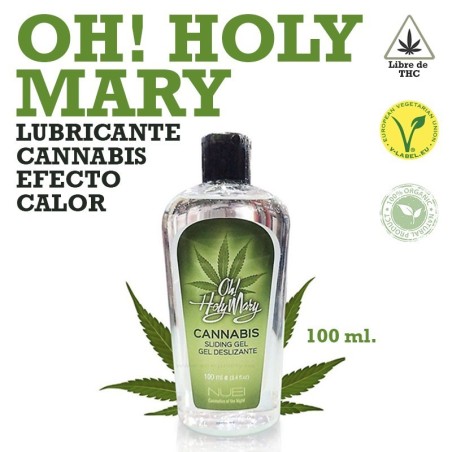 Nuei - Oh! Holy Mary - Lubricante Cannabis Efecto Calor 100 ml