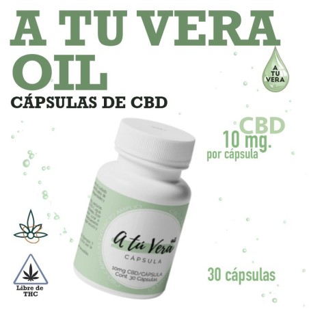Cápsulas CBD 10 mg 30 cápsulas