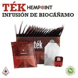 Ték - Biocáñamo Orgánico para Infusión - 20 Bolsitas
