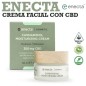 Enecta - Crema facial hidratante con CBD - 50 ml. - 350 mg de CBD Enecta - Crema facial hidratante con CBD - 50 ml. - 350 mg de CBD
