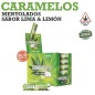 Caramelos de cannabis mentolados sabor lima limón Caramelos de cannabis mentolados sabor lima limón
